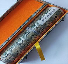 城固书画装裱案例